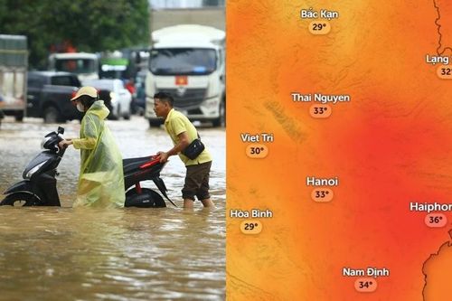 Sau đợt mưa to sáng 7/10, dự báo Hà Nội khi nào nắng ráo trở lại?