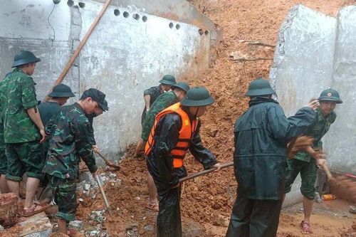 Cao Bằng: Mưa lớn gây sạt lở đất, 1 người bị vùi lấp tử vong
