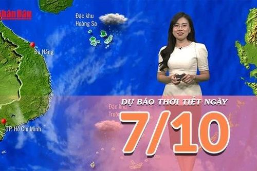 Dự báo thời tiết ngày 7/10/2025: Mưa lớn ở vùng núi và trung du Bắc Bộ