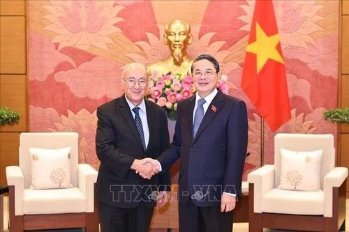 Phó Chủ tịch Quốc hội Nguyễn Đức Hải tiếp Chủ tịch Tổ chức Hỗ trợ đại học thế giới (Đức)