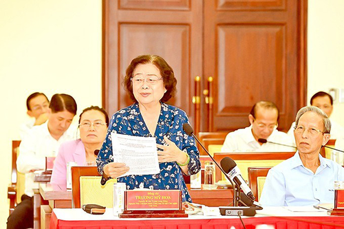 Tâm huyết, trách nhiệm xây dựng thành phố thân yêu