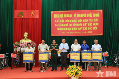 Tổng cục Hậu cần - Kỹ thuật: Nhiều hoạt động tri ân trên địa bàn tỉnh Phú Thọ