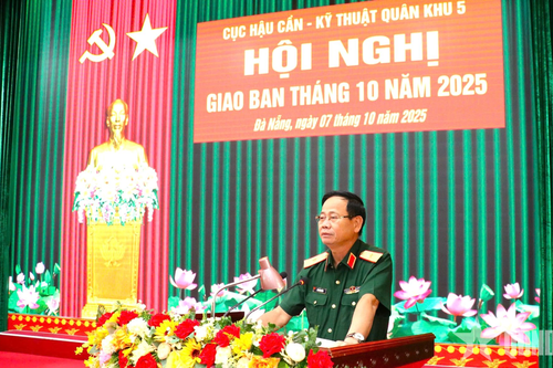 Cục Hậu cần - Kỹ thuật Quân khu 5 chủ động, sáng tạo, quyết tâm hoàn thành toàn diện nhiệm vụ năm 2025