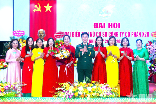 Công ty cổ phần X20: Xây dựng đội ngũ cán bộ, hội viên phụ nữ có tri thức, có kỹ năng số