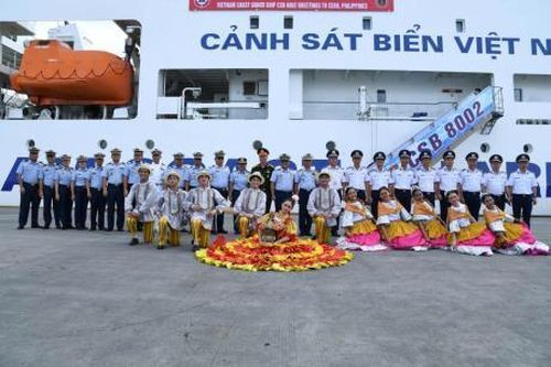 Cảnh sát biển Việt Nam bắt đầu chuyến thăm, làm việc tại Philippines