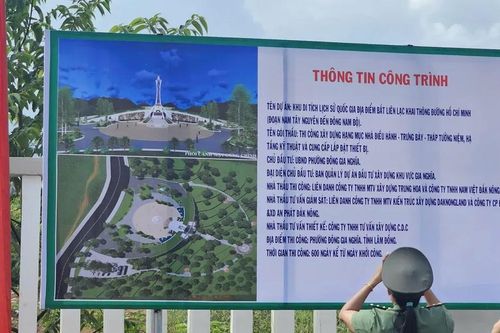 Khởi công Dự án Khu di tích lịch sử quốc gia địa điểm bắt liên lạc, khai thông đường Hồ Chí Minh