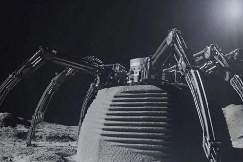Robot nhện in nhà trong 24 giờ mở kỷ nguyên xây dựng Mặt Trăng