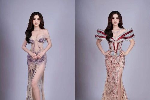 Người đẹp Lê Tuyền khoe vóc dáng vạn người mê với trang phục dạ hội