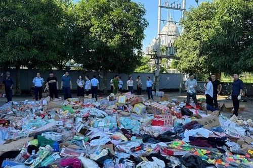 Ninh Bình tiêu hủy hơn 24.600 sản phẩm vi phạm chất lượng, nguồn gốc xuất xứ
