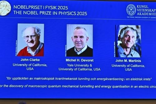 Nobel Vật lý 2025 vinh danh những đột phá trong nghiên cứu về cơ học lượng tử