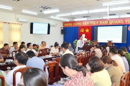 Cà Mau: Triển khai các Luật mới được Quốc hội thông qua tại Kỳ họp thứ 9