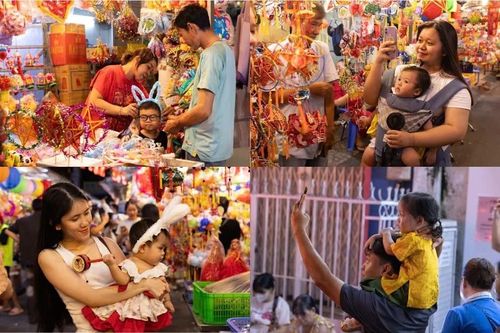 Chật kín người chơi trung thu tại phố lồng đèn lớn nhất TPHCM