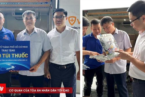 Ngành y tế TP.HCM gửi 10.000 túi thuốc đến vùng bão lũ