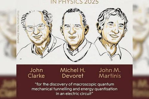 Giải Nobel Vật lý 2025 vinh danh 3 nhà khoa học người Mỹ
