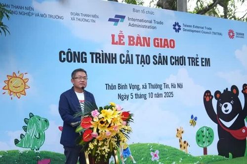 Hà Nội: Khánh thành 'sân chơi xanh' cho thiếu nhi
