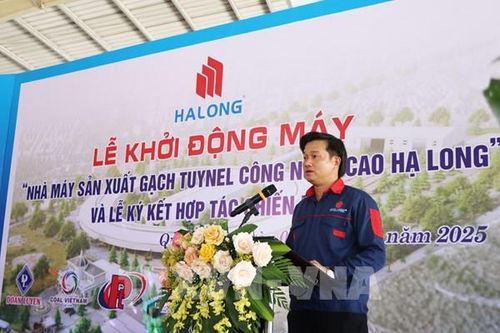 Khởi động nhà máy gạch công nghệ cao đầu tiên tại Quảng Trị