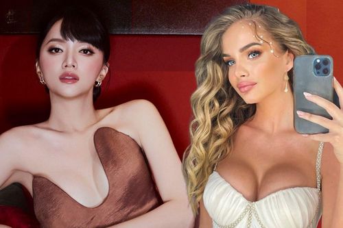Choáng với nhan sắc gợi cảm của cô gái 'ngáng đường' Hương Giang ở Miss Universe