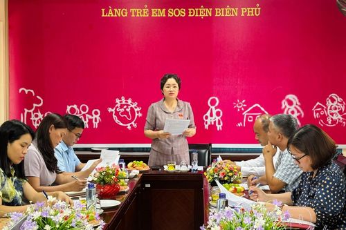 Đoàn ĐBQH tỉnh khảo sát tại Cơ sở Bảo trợ xã hội tổng hợp tỉnh và Làng trẻ em SOS Điện Biên Phủ