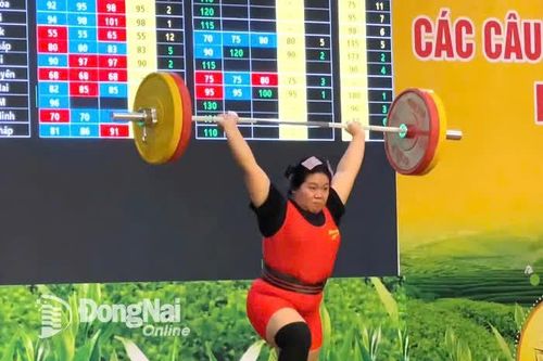Đồng Nai giành 1 huy chương đồng Giải vô địch Cử tạ các câu lạc bộ quốc gia năm 2025