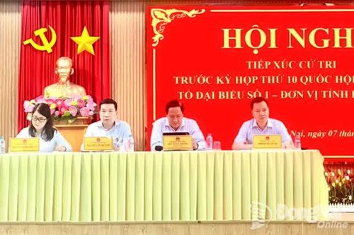 Cử tri phường Hố Nai đề xuất tăng cường cán bộ, công chức có chuyên môn về cấp xã