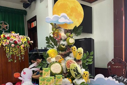 Giữ hồn Trung Thu qua những tác phẩm hoa quả đặc sắc