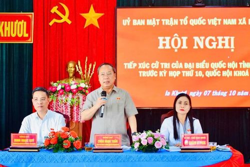 Cử tri xã Ia Khươl kiến nghị nhiều vấn đề liên quan đến đời sống dân sinh