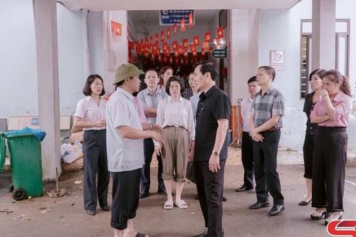 Kiểm tra công tác khắc phục hậu quả sau ảnh hưởng thiên tai tại Bệnh viện Đa khoa khu vực Vân Hồ - cơ sở Thảo Nguyên