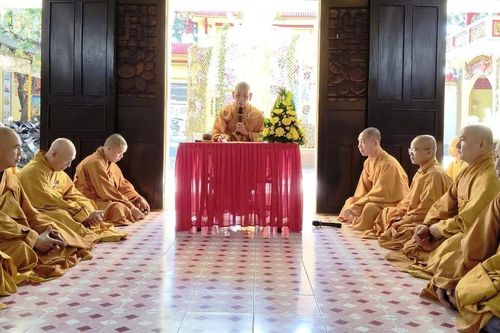 Chư Tăng các phường Hạnh Thông, Gò Vấp, Thông Tây Hội, An Nhơn, An Hội Tây và An Hội Đông thính giới chung