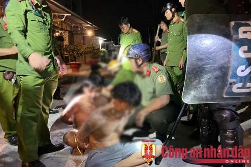 Tạm giữ 9 đối tượng cầm đầu trong vụ học viên cai nghiện bỏ trốn ở An Giang