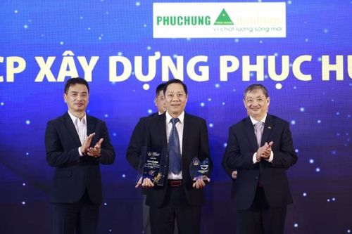 Phục Hưng Holdings nhận giải 'Nhà thầu Xây dựng chất lượng, uy tín hàng đầu Việt Nam năm 2025'