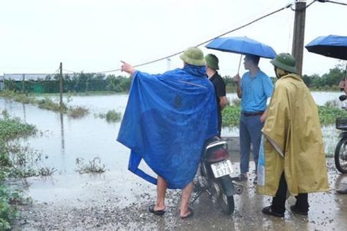 Xã Dân Hòa chủ động ứng phó, khắc phục hậu quả do mưa lớn