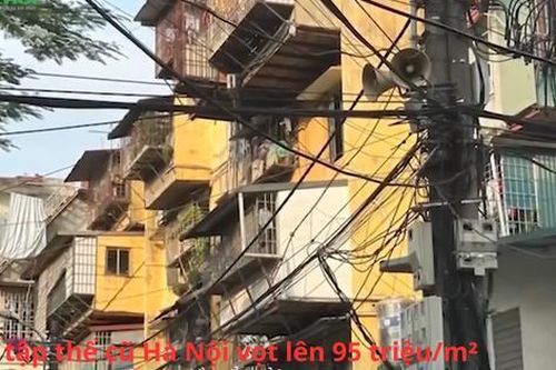 Giá tập thể cũ Hà Nội lên 95 triệu/m²: Rẻ hơn chung cư nhưng tiềm ẩn rủi ro