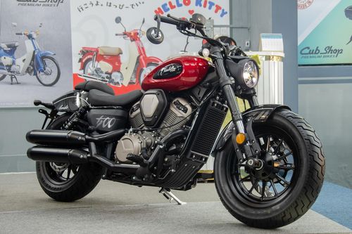 Cận cảnh Benda Chinchilla 500 - cruiser dùng truyền động dây đai