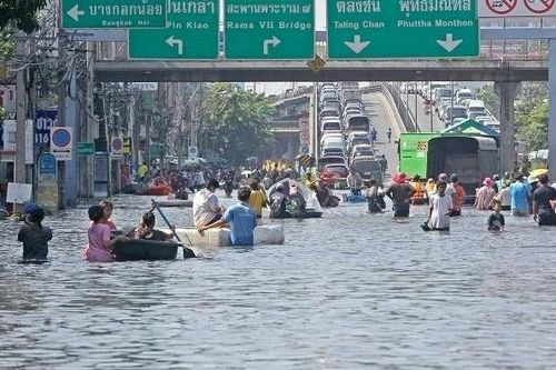 Thái Lan tăng tốc đối phó với lũ lụt sau ảnh hưởng của bão Matmo
