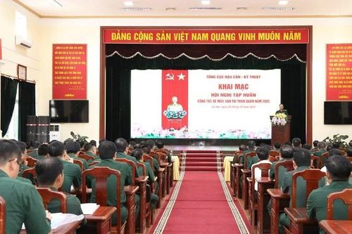 Tập huấn công tác xe máy, vận tải toàn quân năm 2025