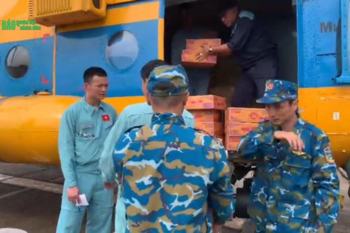 Quân chủng Phòng không - Không quân cơ động đường không cứu trợ nhân dân tỉnh Lạng Sơn