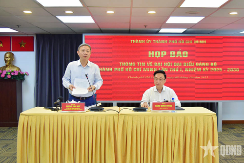 Đại hội Đảng bộ TP Hồ Chí Minh lần thứ I diễn ra từ 13 đến 15-10