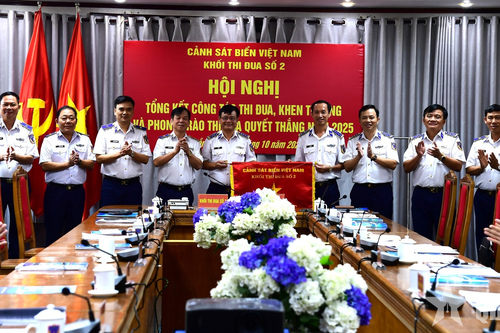 Khối thi đua số 2 Cảnh sát biển Việt Nam tổng kết Phong trào Thi đua Quyết thắng năm 2025