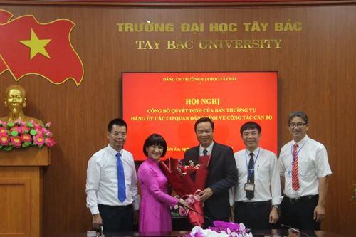 Ông Nguyễn Văn Định làm Phó Bí thư Đảng ủy Trường Đại học Tây Bắc