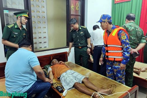 Va chạm tàu trên biển, 1 ngư dân mất tích