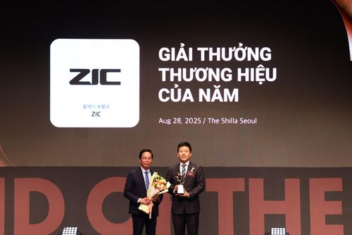 SK ZIC nhận giải Thương hiệu của năm 2025