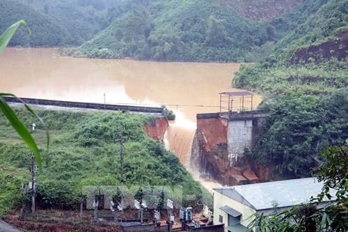 Cận cảnh hiện trường sự cố vỡ đập thủy điện Bắc Khê 1