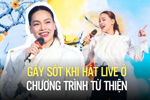 Hồ Ngọc Hà gây sốt khi hát live ở chương trình từ thiện, khán giả chỉ chú ý đến điều này