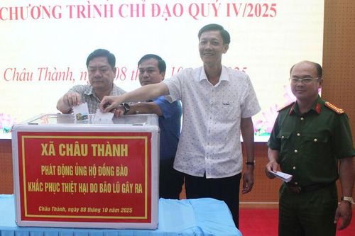 Châu Thành Hội nghị Ban Chấp hành Đảng bộ xã lần thứ nhất