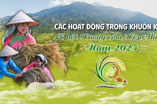 INFOGRAPHIC: Các hoạt động trong khuôn khổ Lễ hội Hương cốm Hợp Thành