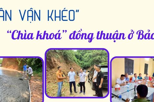 'Dân vận khéo' - 'chìa khóa' đồng thuận ở Bảo Ái