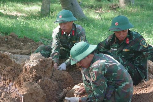 Quảng Trị: Phát hiện quy tập 29 hài cốt liệt sĩ tại Khu di tích Quốc gia đặc biệt Thành cổ
