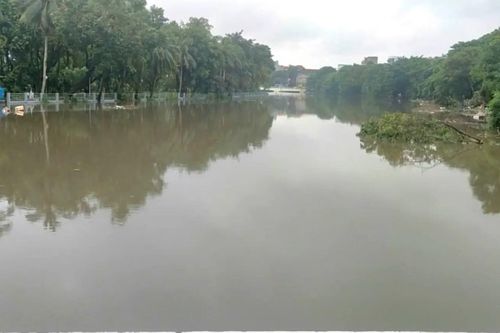 Hà Nội báo động lũ trên sông Nhuệ