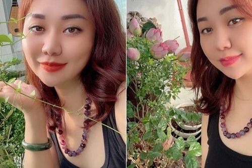 Vợ Đại úy của NSND Tự Long khoe khu vườn trên cao ngày mưa bão vẫn 'tươi xanh, thơm ngát như chủ nhà'