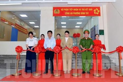 Bộ phận Một cửa Công an phường Bình Tây: Thước đo chất lượng cải cách hành chính tại cơ sở